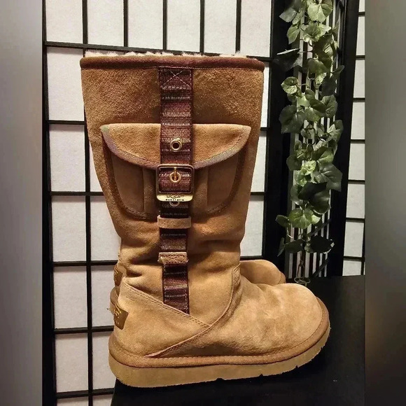 UGG Cargo Pocket Tall Shearling Boots - Picture 1 of 7